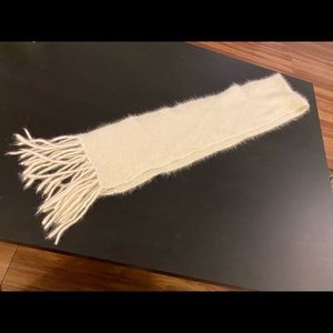 White Rabbit Fur Scarf